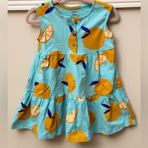 Baby Summer Dress with Oranges